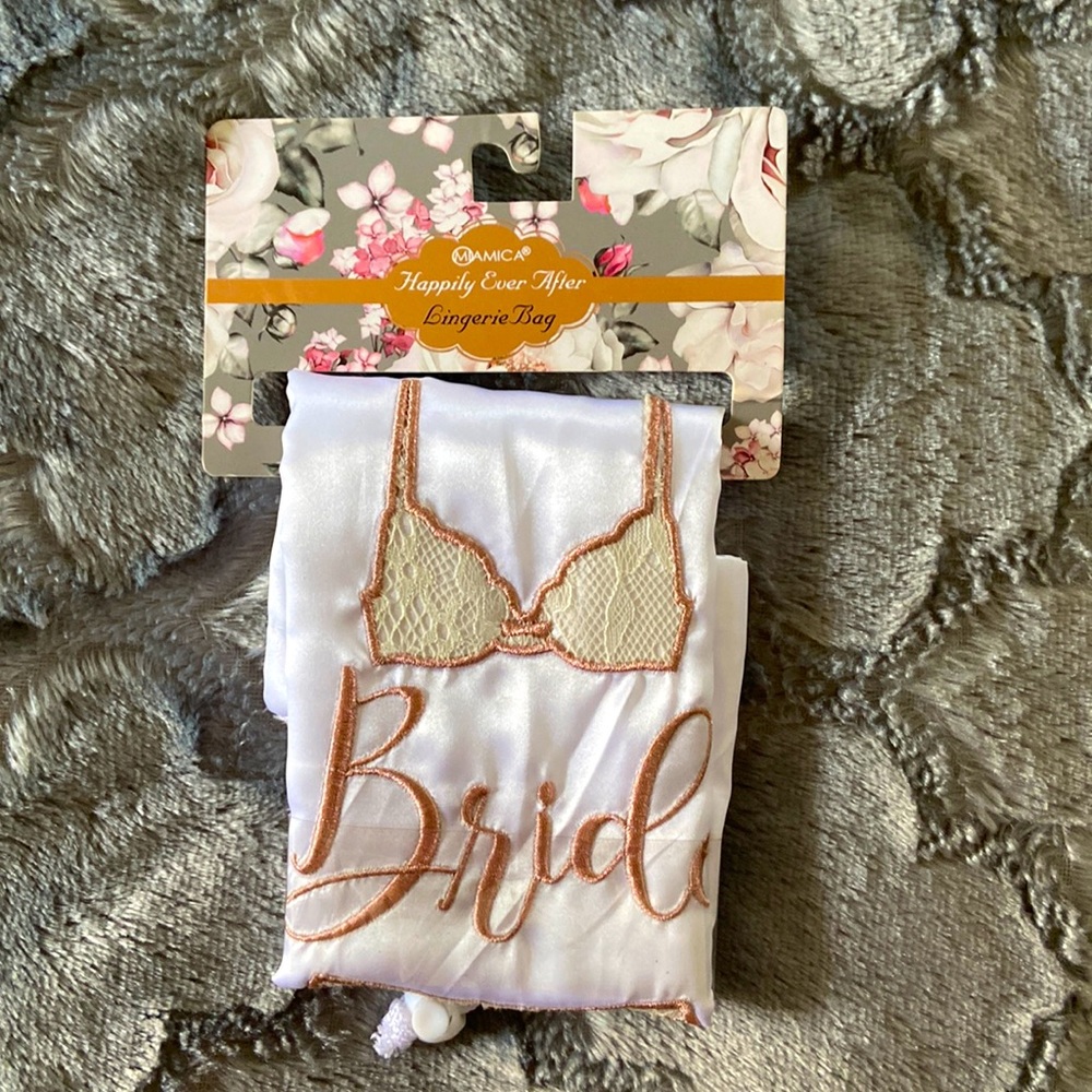 Bride Lingerie Bag
